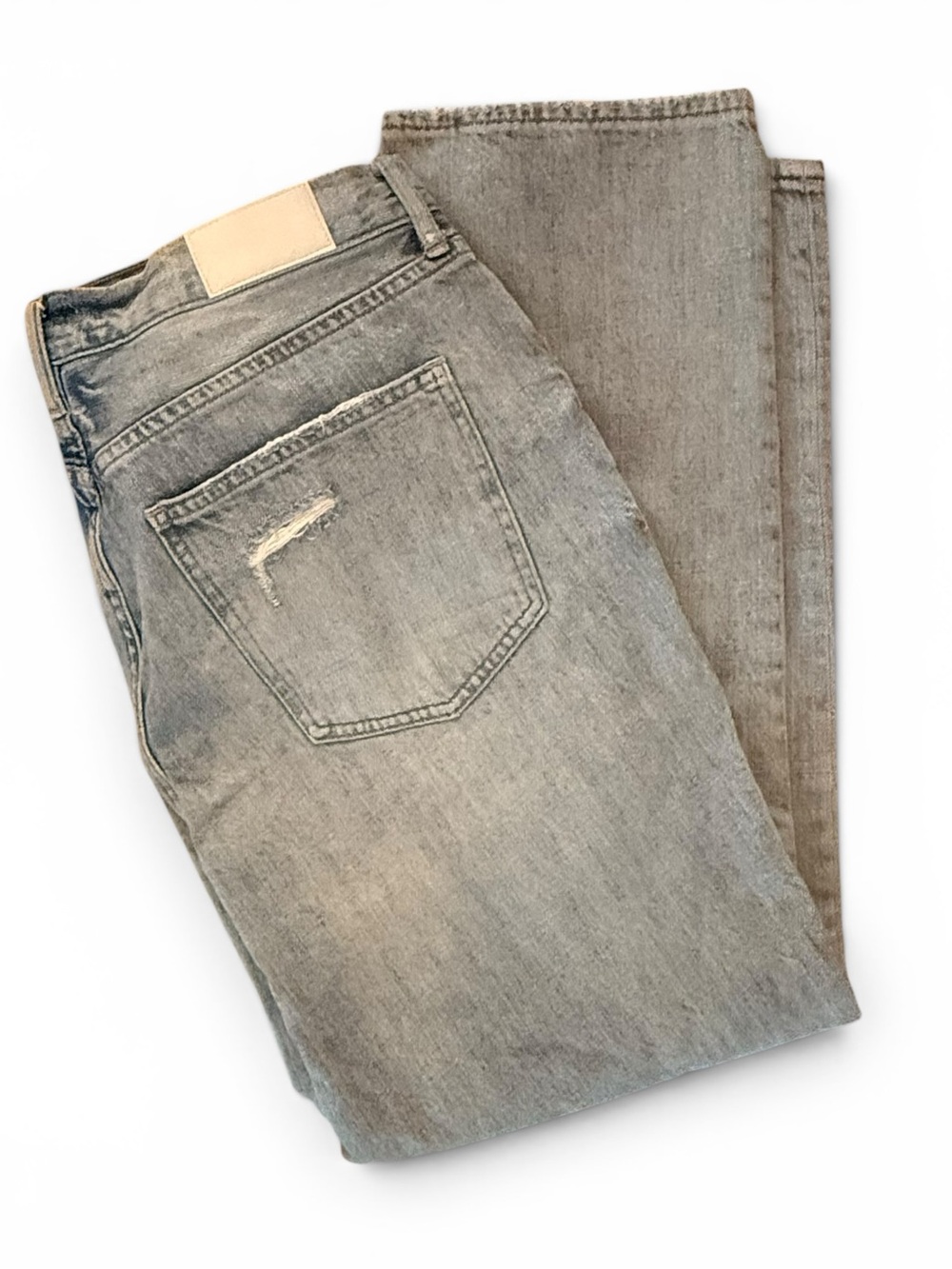 Pistola Jeans Distressed Light Wash Jeans Size 33